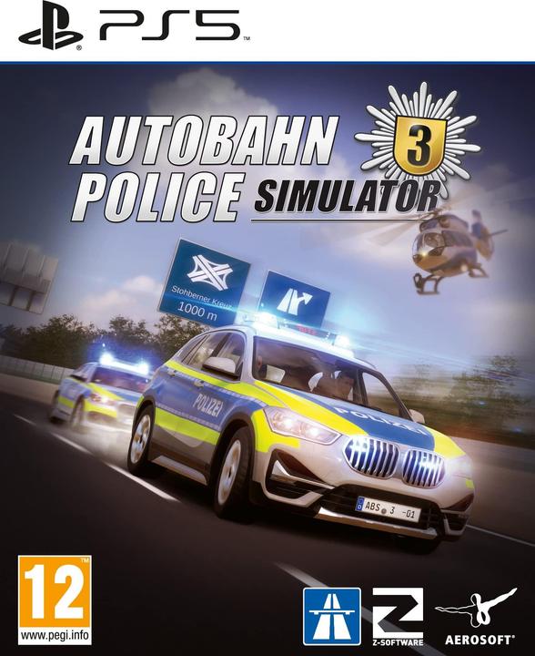 Image du produit Aerosoft Autoroute Police Simulator 3 (PS5, DE)