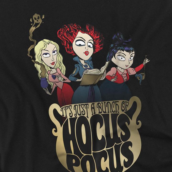 Actual product image Universal Textiles Unisex Adult Cooking Up A Potion Sanderson Sisters T-Shirt (L)