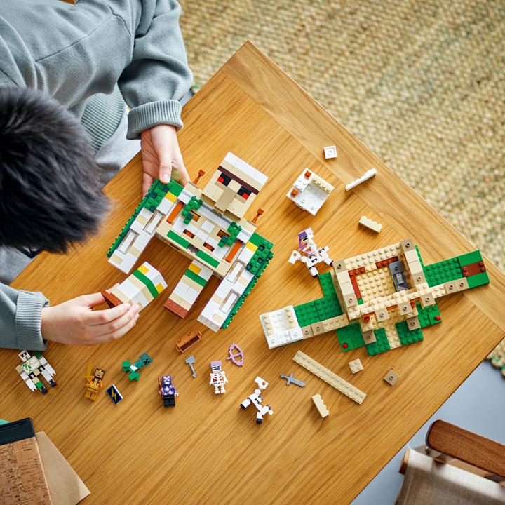 Image du produit LEGO 21250 La forteresse du golem de fer (21250, LEGO Minecraft)