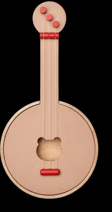 Produktbild Liewood Holz Instrument Banjo Chas Apple Red Tuscany Rose