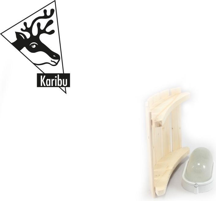 Produktbild Karibu Saunaleuchte Modern