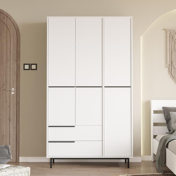 Actual product image Skye Decor Wardrobe (112.5 x 195.5 x 55 cm)