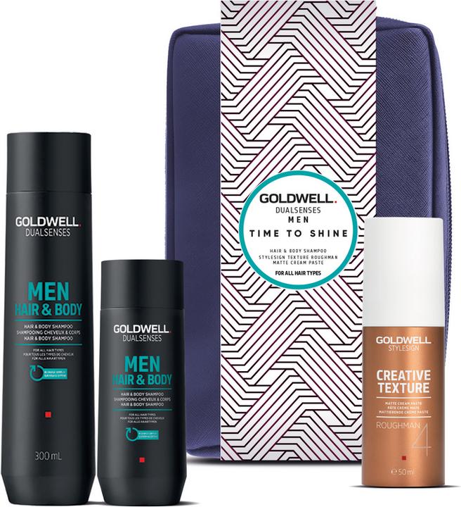 Goldwell Hommes H & B Set cadeau 300x100x50 ml (Set soin capillaire)