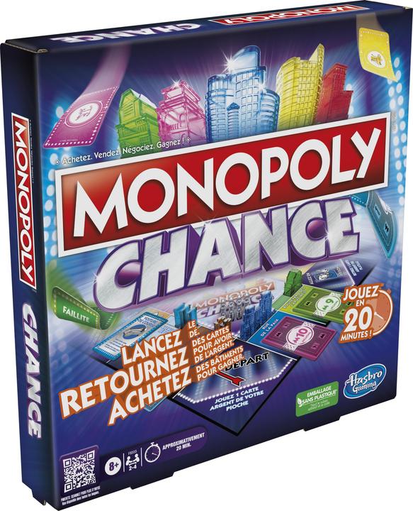 Actual product image Monopoly Ausgezockt Board Game (French Edition) (French)