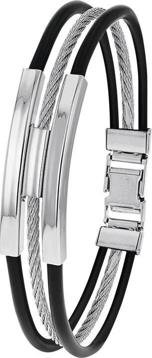 Immagine prodotto Amor Armschmuck für Herren, Edelstahl (21 cm, Acciaio inossidabile)