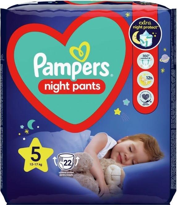 Produktbild Pampers Nachtwindeln-Hosen (Gr. 5, Tragepack, 22 Stück)