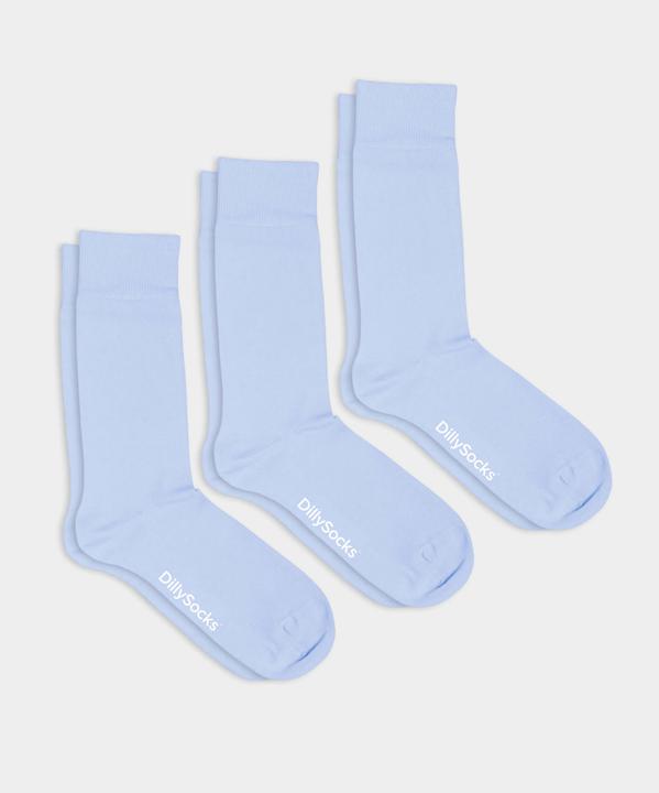 DillySocks Smooth Baby Blue Pack