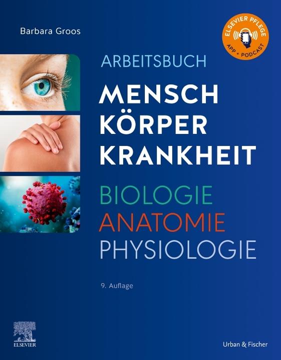 Produktbild Arbeitsbuch zu Mensch Körper Krankheit & Biologie Anatomie Physiologie (Deutsch, Barbara Groos, 2023)