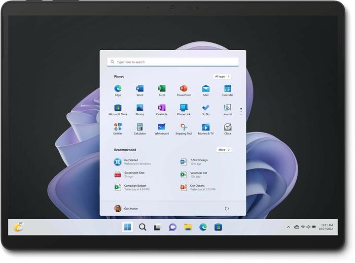 Image du produit Microsoft Surface Pro 10 for business (13", Intel Core Ultra 7 165U, 16 Go, 512 Go, Sans disposition de clavier)