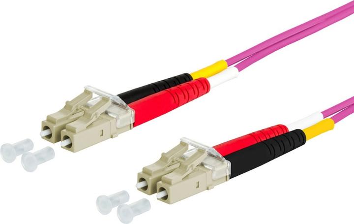 Immagine prodotto Metz Connect 151S1JOJO10E. Lunghezza cavo: 1 m, Tipo di cavo in fibra ottica: OM4, Connettore 1: 2x LC (CAT6, 1 m)