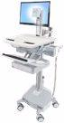 Immagine prodotto Ergotron Carrello per Display LCD/Tastiera/Mouse/CPU/Notebook/Scanner a codice a barre - Medico -