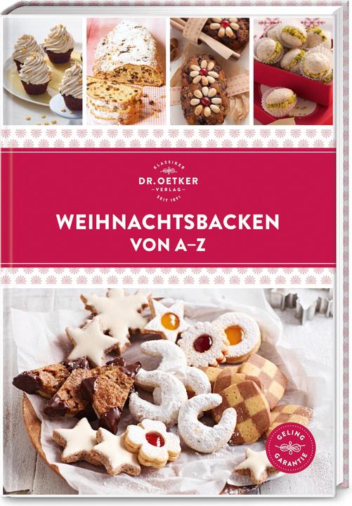Produktbild Dr. Oetker Weihnachtsbacken von A–Z (Deutsch, Dr. Oetker Verlag, DR, 2023)