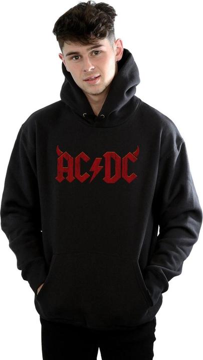 Immagine prodotto AC/DC Horns Logo Felpa con Cappuccio Uomo (S)