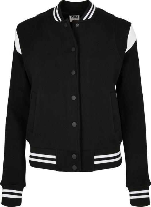 Actual product image Urban Classics Ladies Organic Inset College Sweat Jacket (S)