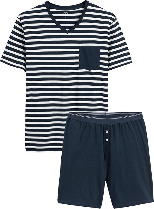 La Redoute Collections Kurzpyjama aus Baumwoll-Jersey