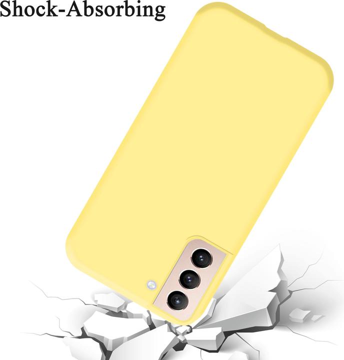 Actual product image Cadorabo TPU Liquid Silicone Case Cover (Samsung Galaxy S21+)