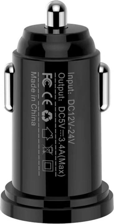 Produktbild Techly Mini Car Charger 2 USB-A Ports