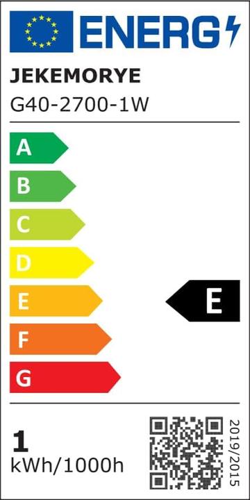 Label énergétique LS Guirlande lumineuse LED Romantic (10 m)