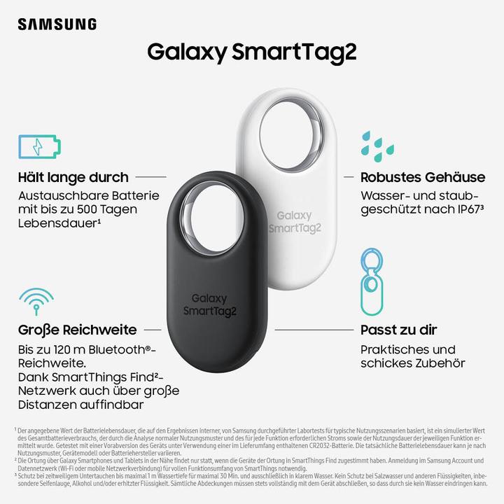 Actual product image Samsung Galaxy SmartTag2 (Android)