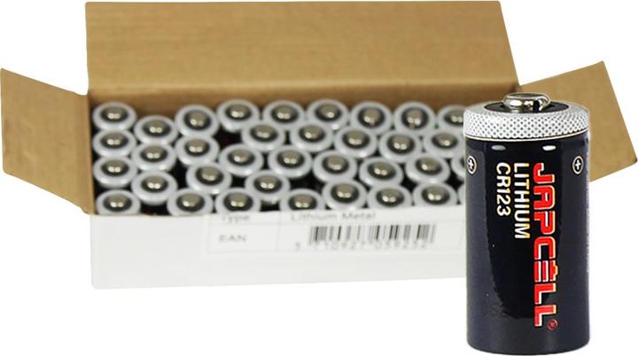 Productafbeelding Japcell Lithium (40 Pcs., CR123A)