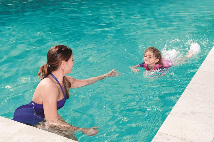Actual product image Bestway swimming vests with sleeves, 18-30kg, 3-6 years, assorted, 32147