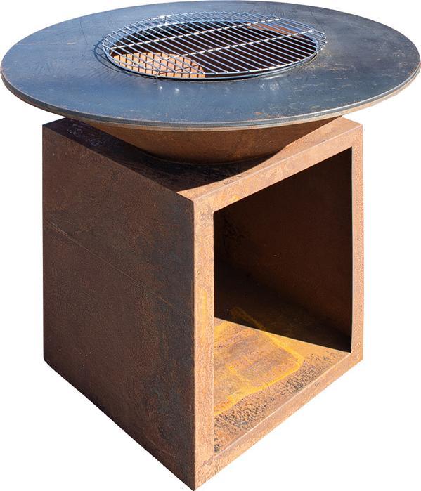 Image du produit Keller Fahnen Feuerschalen-Grill «Big» Stahl ø 100 cm (53 cm)