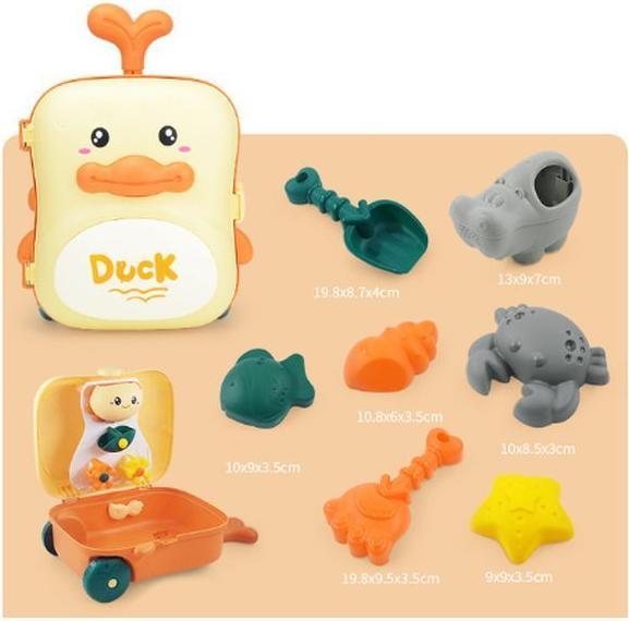 Actual product image MU Classic Kit Series Sand Toy Set Suitcase