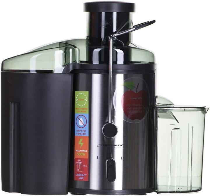 Image du produit Esperanza EKJ002 Extracteur de jus, acier inoxydable (Prise UE)
