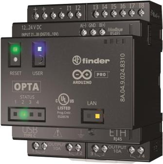 Produktbild Finder Opta Lite 8A.04.9.024.8300 SPS-Kommunikationsmodul 12 V/DC, 24 V/DC