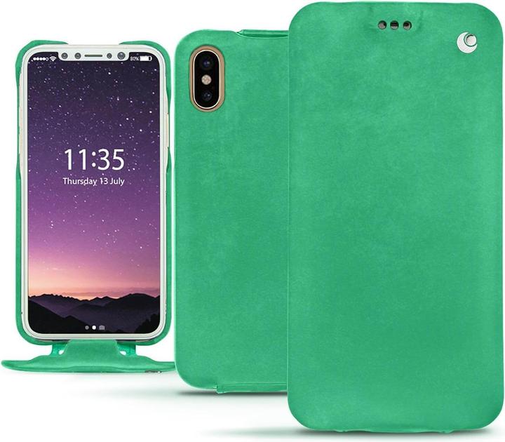 Productafbeelding Noreve Lederen omslag verticaal (Apple iPhone X)