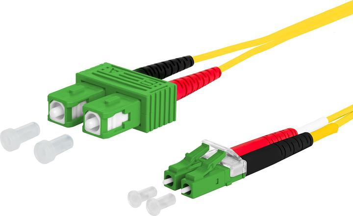 Produktbild Metz Connect LWL-Patchkabel Singlemode OS2 (UTP, CAT6, 0.50 m)