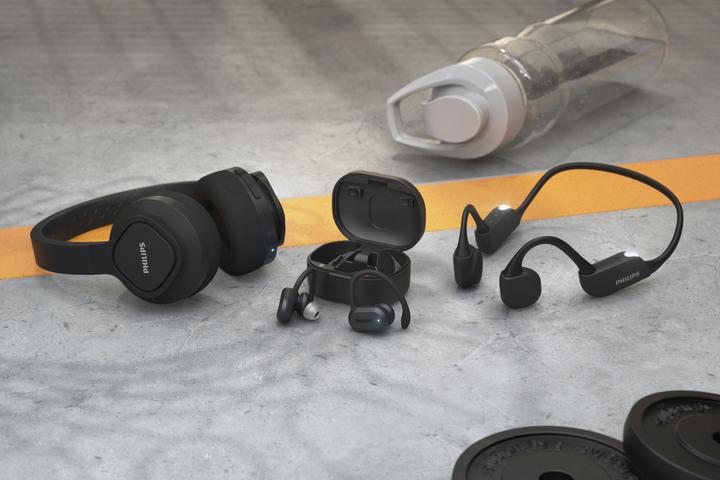 Actual product image Philips Bone Conduction Bluetooth (No noise cancelling, 9 h, Wireless)