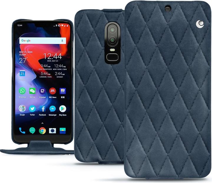 Produktbild Noreve Lederschutzhülle vertikal (OnePlus 6)