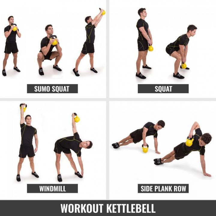 Actual product image Gorilla Sports Kettlebell Cement (1 x 20 kg)