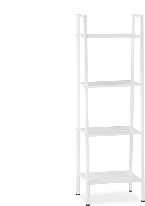 Image du produit Relaxdays Etagère sur pied avec 4 étages (44 x 31,5 x 136 cm)