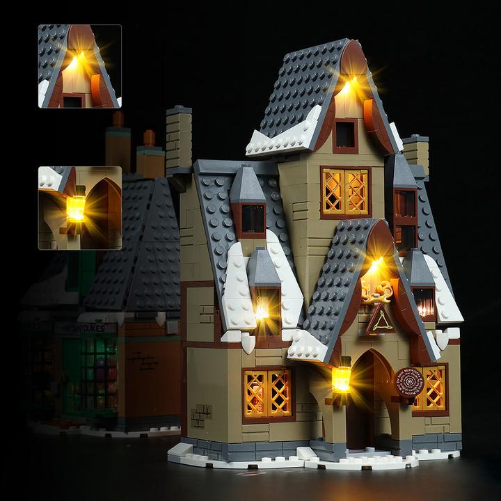Produktbild BrickBling LED Licht Set für LEGO Harry Potter: Besuch in Hogsmeade (76388)