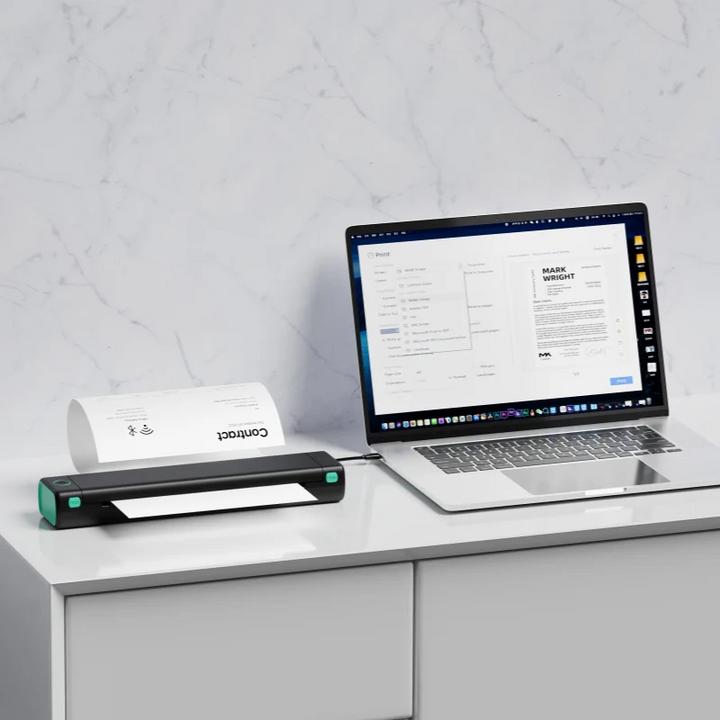 Image du produit Phomemo M08F (Thermodirecte, Noir et blanc)