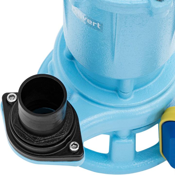 Actual product image Hillvert Submersible Pump - 500 l/min - 2100 W - float switch - cutting unit (Sewage pump)