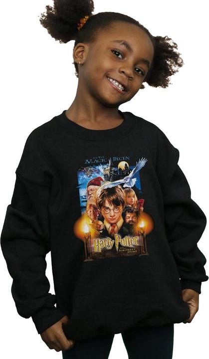 Produktbild The Sorcerer's Stone Poster Sweatshirt Mädchen (152, 158)
