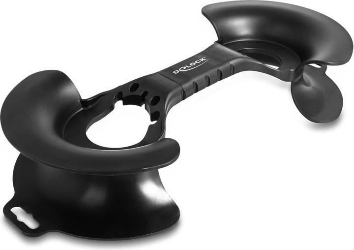 Delock Avvolgicavo 375 x 170 mm nero