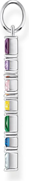 Produktbild Thomas Sabo Anhänger Kreuz bunte Steine silber (925er Silber)