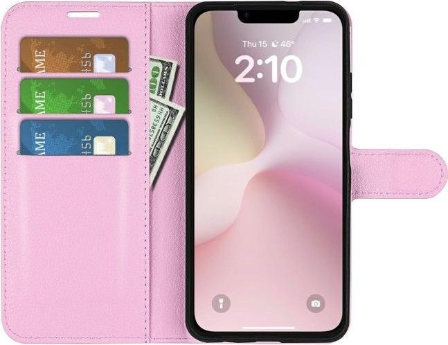 Immagine prodotto MU Classic Litchi Leder Bookcover Series (Apple iPhone 16e)