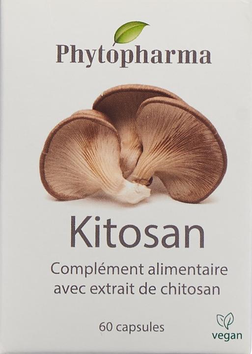 Actual product image Phytopharma Kitosan caps (60 Piece, Capsules, 55 g)