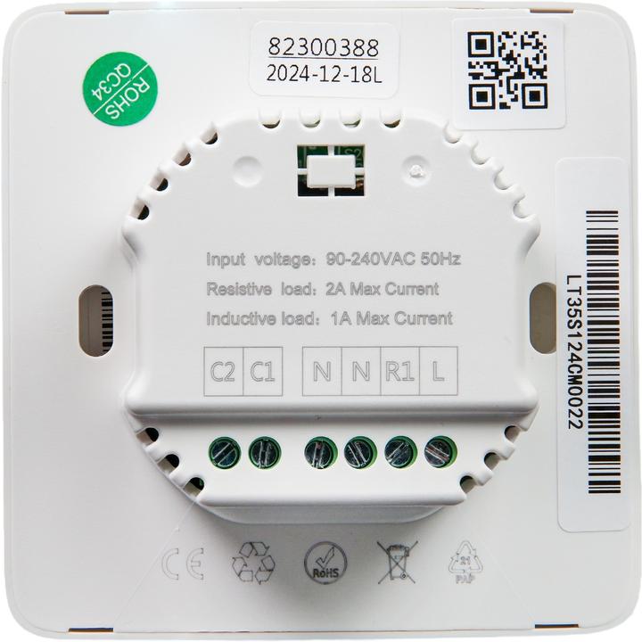 Produktbild Shelly LinkedGo Smart floor heating thermostat