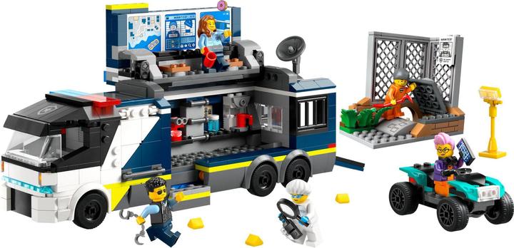 Actual product image LEGO 60418 Police truck with laboratory (60418, LEGO City)