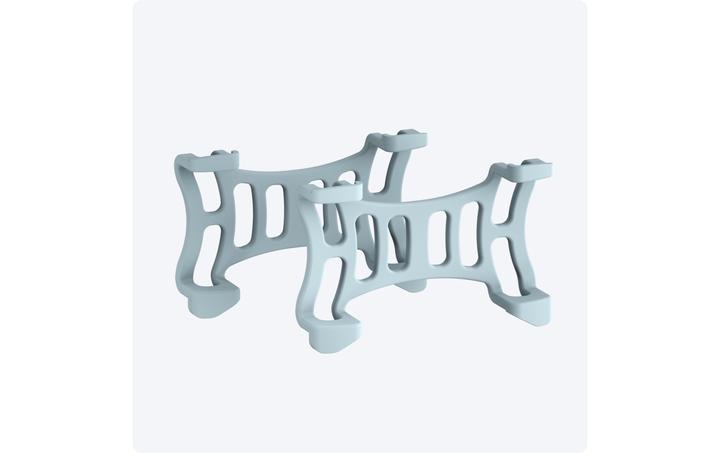 Actual product image Tractive GPS DOG 6 - Rubber Clips (2 Stk.) (Dog, Dog sport)