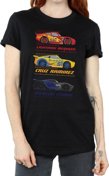 Immagine prodotto Disney Cars Racer Profile Maglietta Ampia Donna (S)