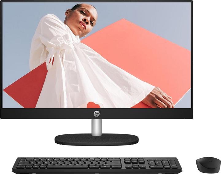 Actual product image HP AIO 24-cr0008nw Athlon Silver 7120U 23.8 FHD AG IPS 8GB DDR SSD5256 Radeon 610M Win11 2Y Shell Wh (AMD Athlon Silver 7120U, 8 GB, 256 GB)