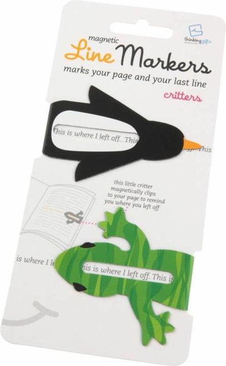 Produktbild Bookchair Line Markers Critters.14909 (Bunt, 2 x)