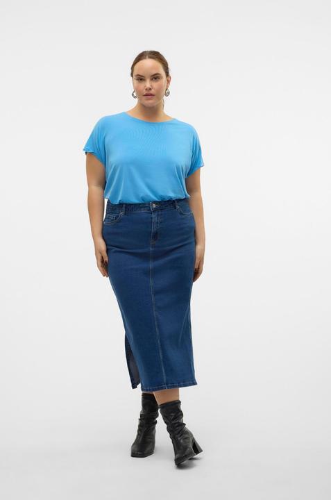 Actual product image Vero Moda VMCSERENA High waist long skirt denim skirt (46)